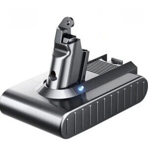 Advanced 6000mAh V6 Battery Replacement for Dyson Animal Motorhead 21.6V 129.6Wh